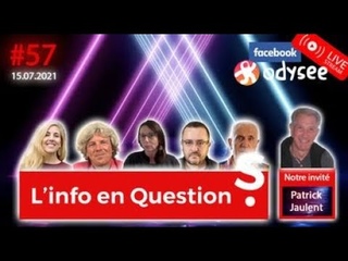 Patrick JAULENT, invite de lNF0 en OU3STl0NS #57 - Jeudi 15 juillet 2021