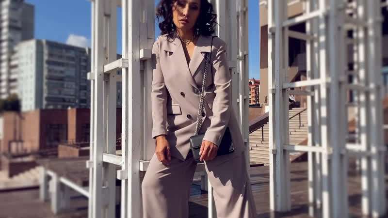 Fashion model video portrait в рамках М. А. Стильная