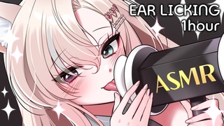 ASMR / 3DIO  1  Ear Licking, Ear Eating, Talking