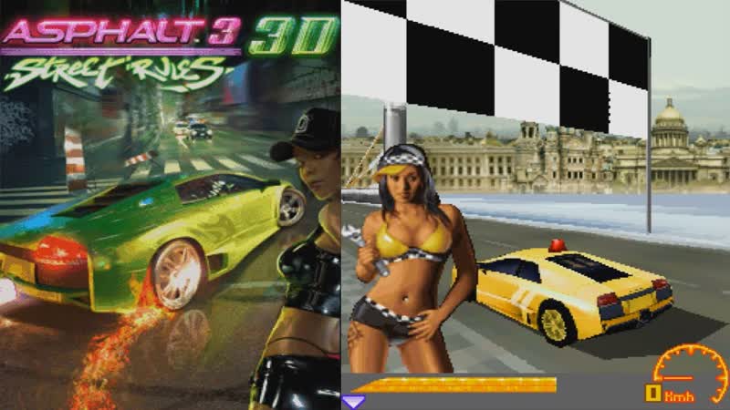 Asphalt 3: Street Rules 3 D JAVA GAME ( Gameloft 2007) FULL
