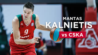 Мантас Калниетис против ЦСКА - 13 очков и 13 передач | 17 апреля 2021