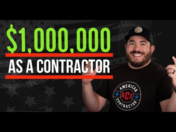 How To Become a Millionaire as a Contractor Ryan