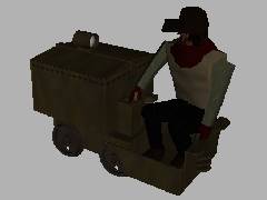 Mancha 1.15ton trammer boggie (inside)