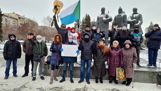 протесты в Новосибирске. За Фургала, против Локтя