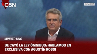 AGUSTÍN ROSSI, sobre la CAÍDA de la LEY ÓMNIBUS: ¨Es una DERROTA CLARA del GOBIERNO¨