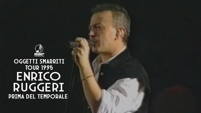 Enrico Ruggeri Prima del temporale ( Oggetti Smarriti Live Tour