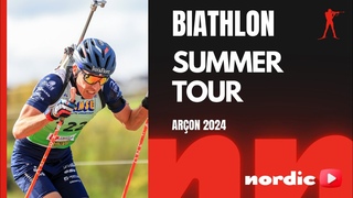 La vido du Biathlon Summer Tour 2024 d'Aron