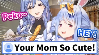 Pekora gets jealous of her mama being more popular then Pekora Hololive/Eng sub