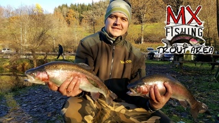 Прудовая форель/Двенадцатая встреча MXFishing Trout Area в германии!/Teichanlage Finkenbachtal