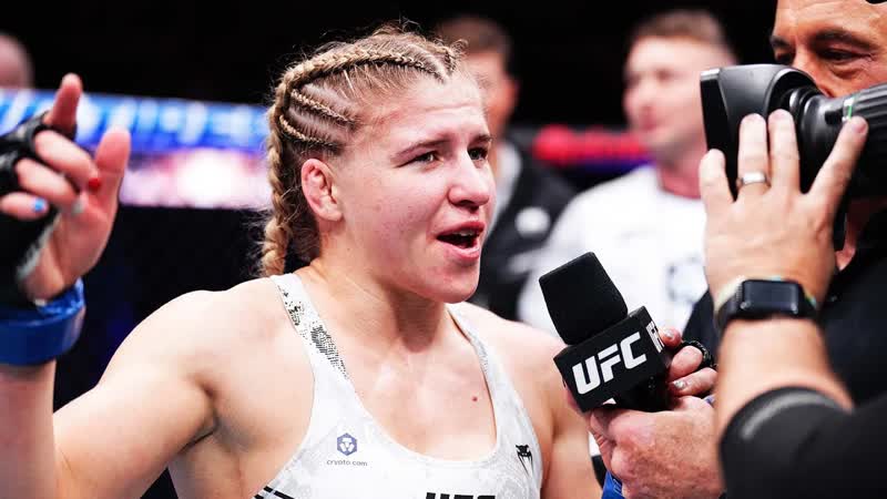 Miranda Maverick Octagon Interview, UFC