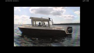 Тестирую катер Trident 720ct