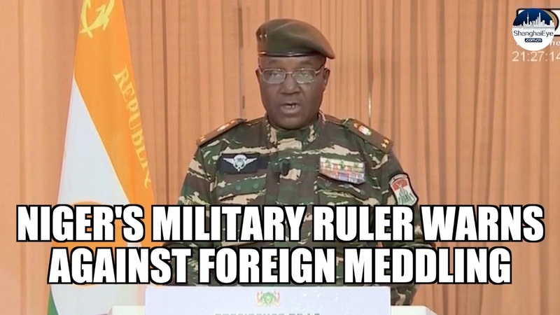 Niger junta warns against foreign meddling; West African bloc sends delegation to