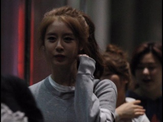 Fancam 150505 Jiyeon talk to fans @ the show