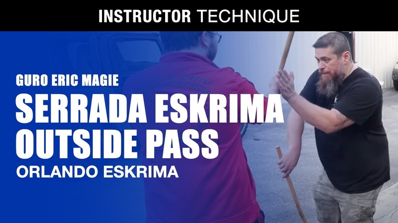 SERRADA ESKRIMA OUTSIDE PASS TECHNIQUE CONCEPTS, FILIPINO MARTIAL ARTS, ORLANDO