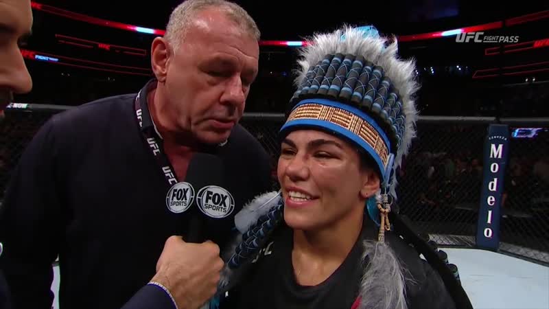 Fight Night Orlando: Jessica Andrade Octagon