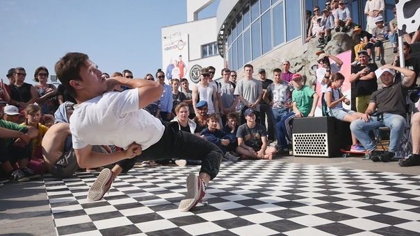 The Street Festival in Ufa. Real