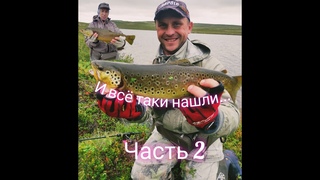 (ч-2) ТРИ ДНЯ ВДАЛИ ОТ ГОРОДА/ОЛЕНИ ХОДЯТ РЯДОМ/ВДОВОЛЬ НАЛОВИЛИСЬ ЛОСОСЕВЫХ/КУМЖА ГОЛЕЦ И ЩУКА