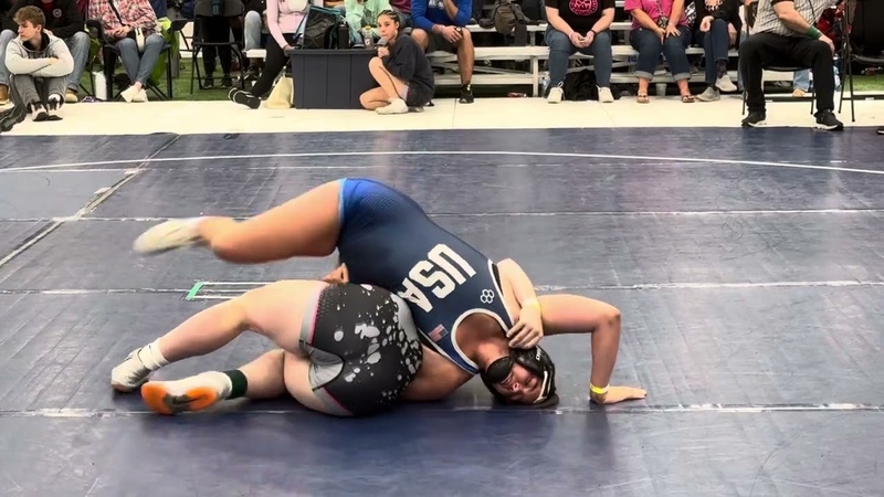 2025 Twin River National Duals 170lbs Kendall Bibla, Izzy