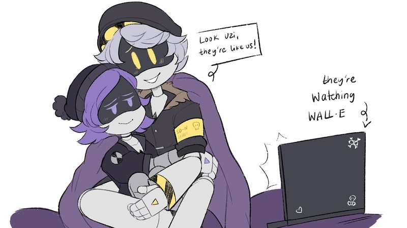 N and Uzis WHOLESOME MOVIE NIGHT ( Murder Drones Comic