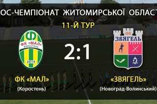 Мал (Коростень) 2:1 Звягель (Новоград)