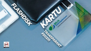Souvenir Flashdisk Kartu Transparan - FDCD11 review by