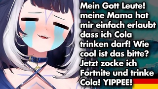 Lily had to redo this German meme