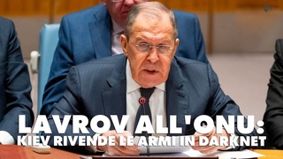 Lavrov all’ONU: Kiev rivende le armi in darknet