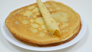 Вкусные тонкие блинчики, которые получаются всегда!