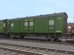 SR Maunsell PLV - Passenger Luggage Van - Malachite Green