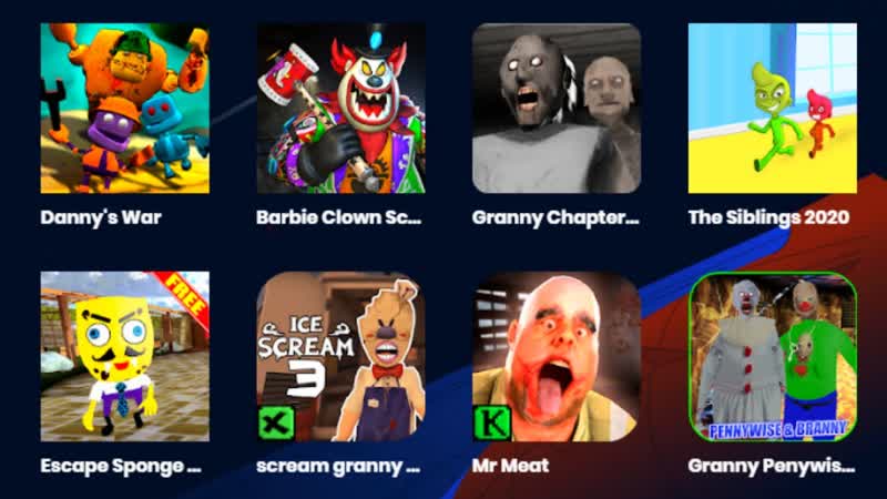 Granny Chapter Two, Barbie Clown Neighbor, Scream Granny, The Siblings