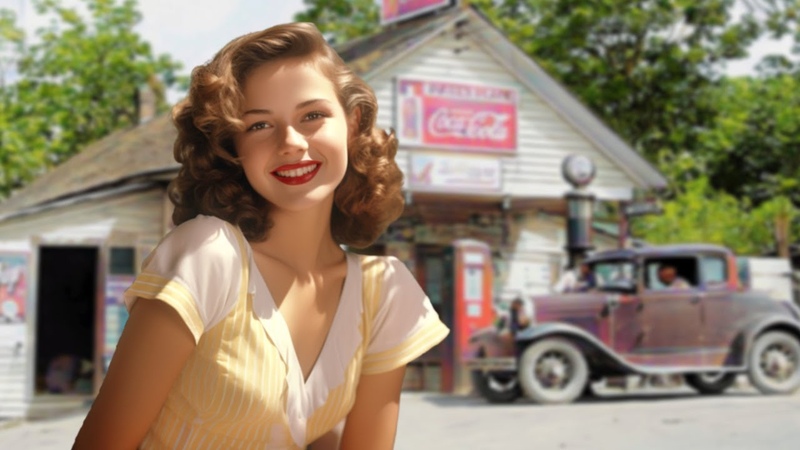 1930s USA Fascinating Street Scenes of Vintage America