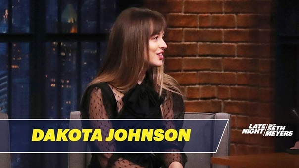 Dakota Johnson Talks Fifty Shades Freed LATE NIGHT WITH SETH