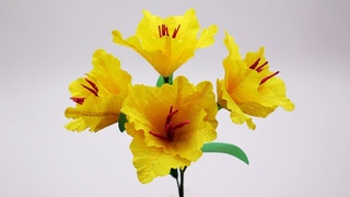 Beautiful Paper Flowers Easy | 3D Flower Making With Paper | Home Decor | DIY Paper Crafts