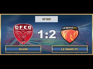 AFL. France. Ligue 1. 17 тур. Le Mans - Dijon