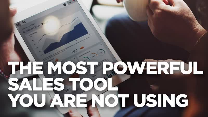 The Most Powerful Sales Tool Youre NOT Using , Young