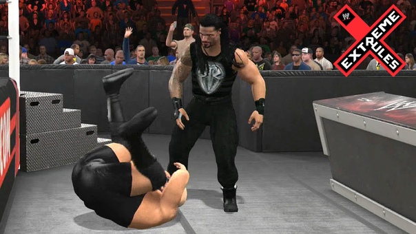 WWE Extreme Rules 2015 : Roman Reigns vs Big Show Last Man Standing WWE 2
