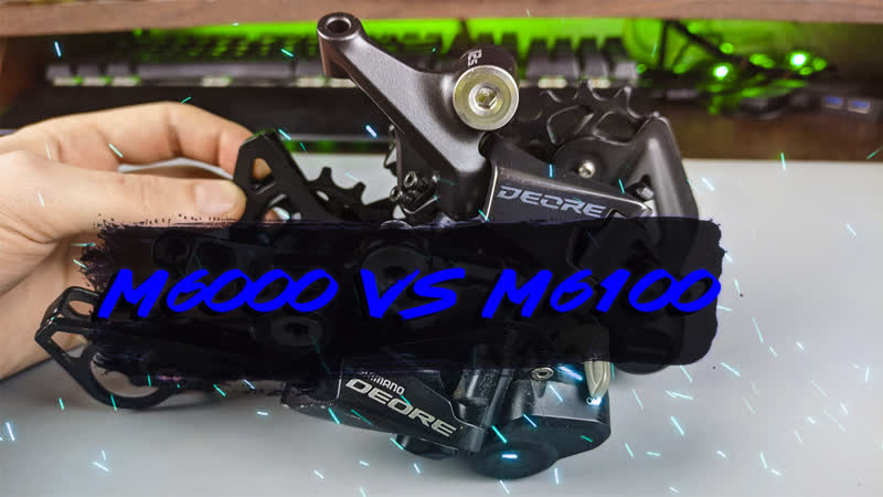 Сравнение задних переключателей Shimano Deore M6000 vs