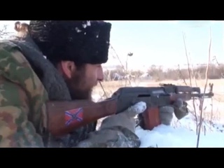 Бой казаков с укропами и смерть Героя. Ополчение Новороссии.