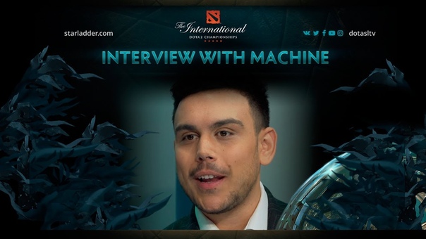 Interview with Machine, The International 7 ( Ru