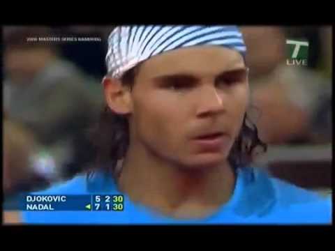 Rafael Nadal v Novak Djokovic Hamburg 2008