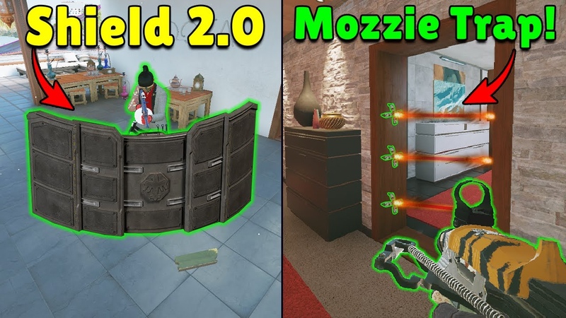 Deployable Shield 2. 0 is HERE , Hidden Mozzie Ability No One Know Rainbow Six Siege Heavy