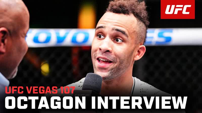 Jordan Leavitt Octagon Interview, UFC Vegas
