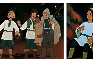 союзмультфильм двенадцать месяцев. сказка маршака 12 месяцев. 12 месяцев мультфильм. 12 месяцев мультфильм апрель. двенадцать месяцев мультфильм 1953.