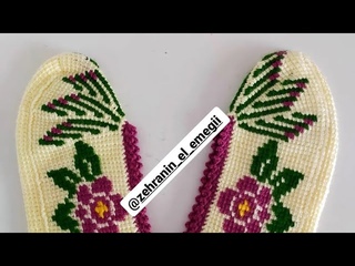 () Güllü Tunus Patik Orta yapımı #patikmodelleri #tunusişipatikmodelleri