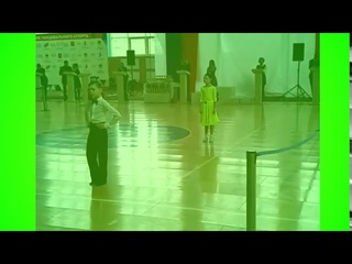Ballroom dancing beautiful dressed kids.Девочка красиво танцует вару-вару в красивом платье Оренбург