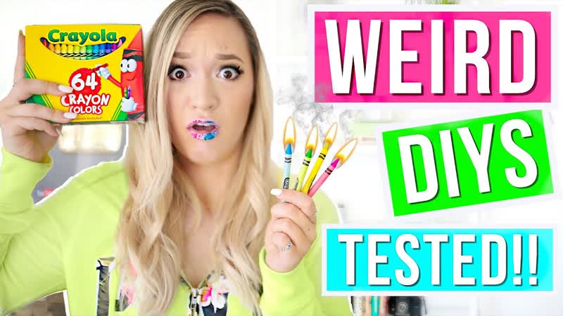 WEIRD DIYS TESTED Alisha