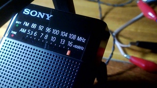 X-Band: Sony ICF-P26 Radio Choquechamaca 1,620 kHz. Perú-Cuzco-Chamaca.[ 595 Kms.].