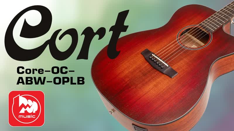 Электроакустическая гитара из массива CORT Core OC ABW