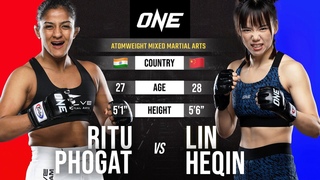 Intense Womens MMA Brawl  Ritu Phogat vs. Lin Heqin