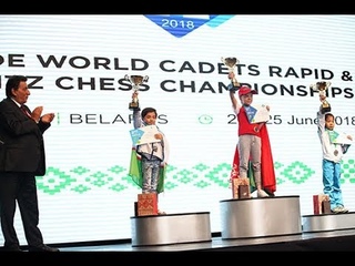 2nd FIDE World Cadet Rapid & Blitz Chess Championships. Minsk-2018..